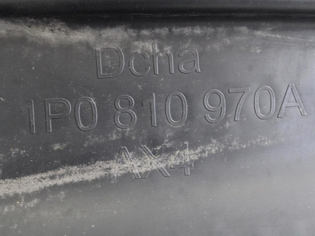 1P0810970A PARASALE PARASASSI POSTERIORE DESTRO SEAT LEON 1.6 D 77KW 5M 5P (2011) RICAMBIO USATO