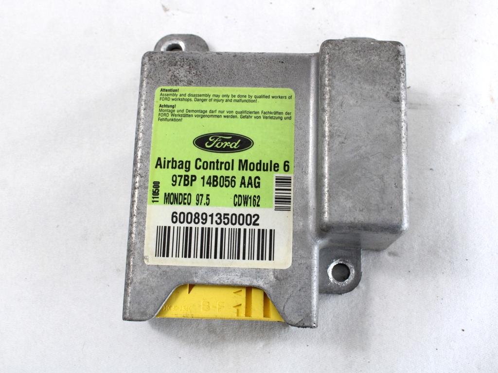 97BP-14B056-AAG CENTRALINA AIRBAG FORD MONDEO SW 1.8 D 66KW 5M 5P (2000) RICAMBIO USATO