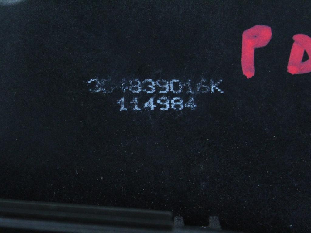 3B4839016K CHIUSURA SERRATURA PORTA POSTERIORE DESTRA SKODA FABIA 1.4 B 50KW 5M 5P (2001) RICAMBIO USATO