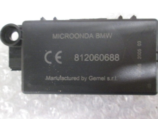 812060688 CENTRALINA MICROONDA BMW SERIE 3 330 D E91 SW 3.0 D 170KW AUT 5P (2006) RICAMBIO USATO 
