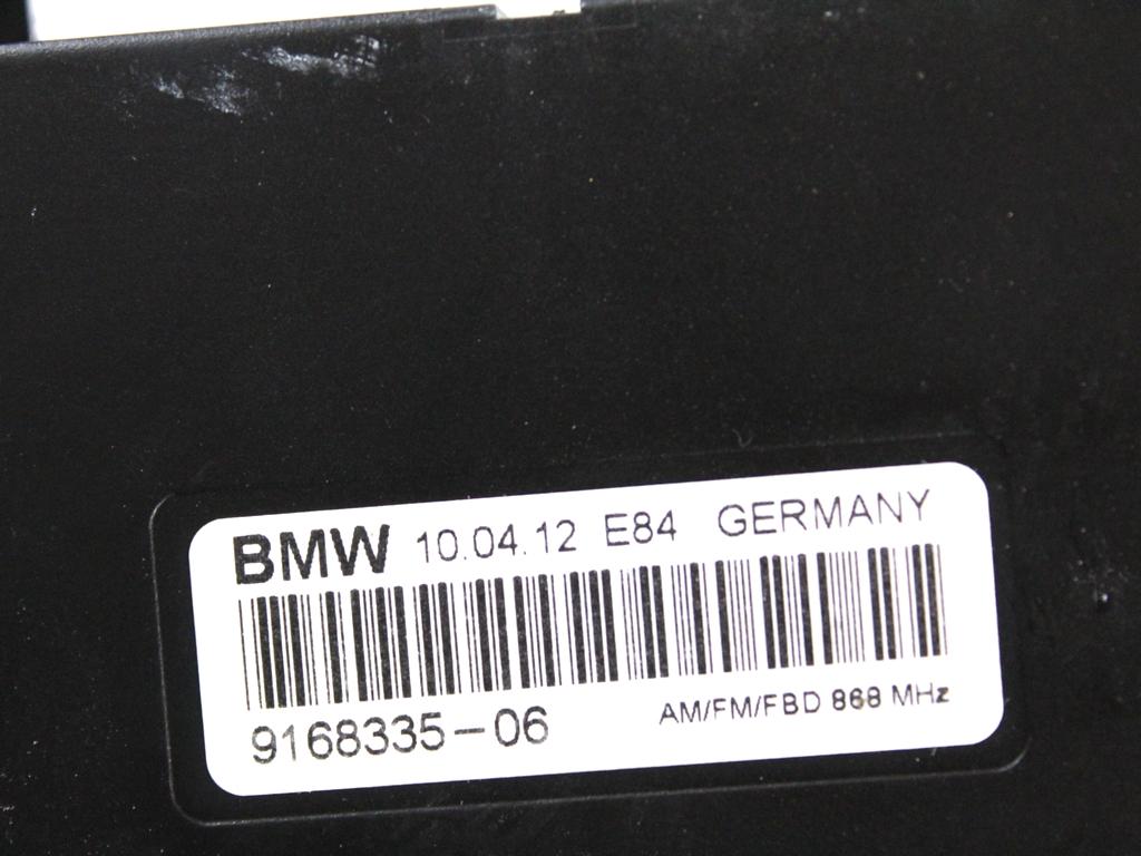 9168335 CENTRALINA AMPLIFICATORE ANTENNA BMW X1 E84 18D 2.0 D 105KW 6M 5P (2012) RICAMBIO USATO 