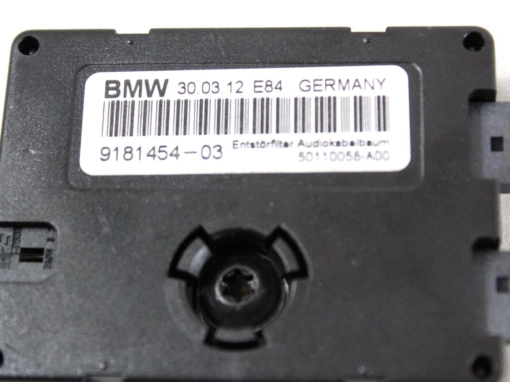 9181454 CENTRALINA AMPLIFICATORE ANTENNA BMW X1 E84 18D 2.0 D 105KW 6M 5P (2012) RICAMBIO USATO 