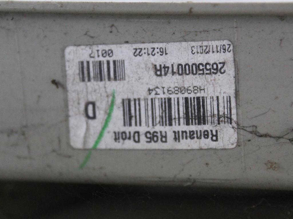 265500014R FARO FANALE POSTERIORE DESTRO RENAULT GRAND SCENIC 1.5 D 81KW 6M 5P (2014) RICAMBIO USATO