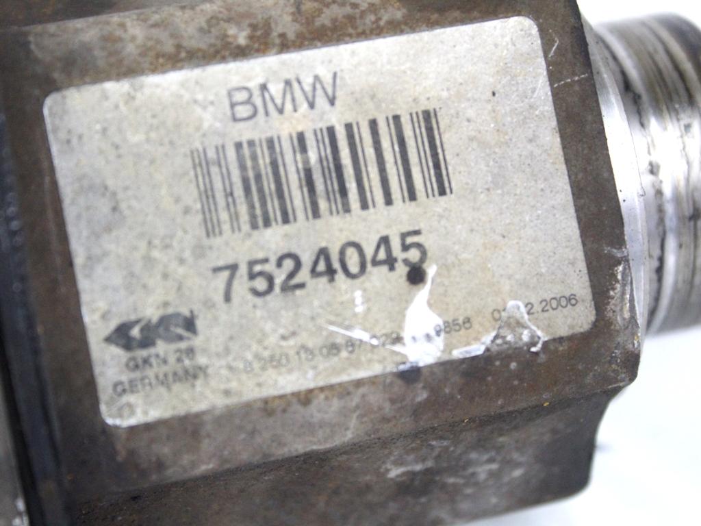 7524045 SEMIASSE SEMIALBERO ANTERIORE SINISTRO BMW X3 E83 2.0 D 4X4 110KW 6M 5P (2007) RICAMBIO USATO