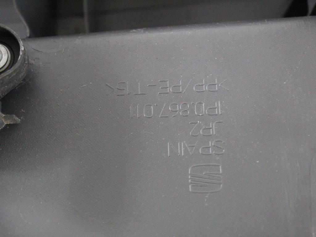 1P0867011 PANNELLO INTERNO PORTA ANTERIORE SINISTRA SEAT LEON 1.6 G 75KW 5M 5P (2010) RICAMBIO USATO