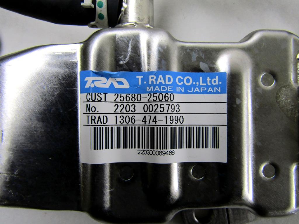 25680-25060 RADIATORE SCARICO GAS EGR TOYOTA RAV 4 2.5 I 131KW AUT 5P (2022) RICAMBIO USATO