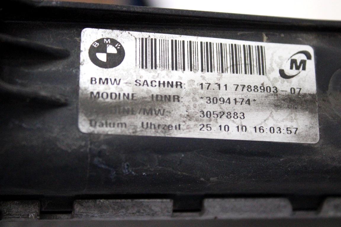 17117788903 RADIATORE ACQUA BMW SERIE 3 318 D E91 SW 2.0 D 105KW 6M 5P (2011) RICAMBIO USATO