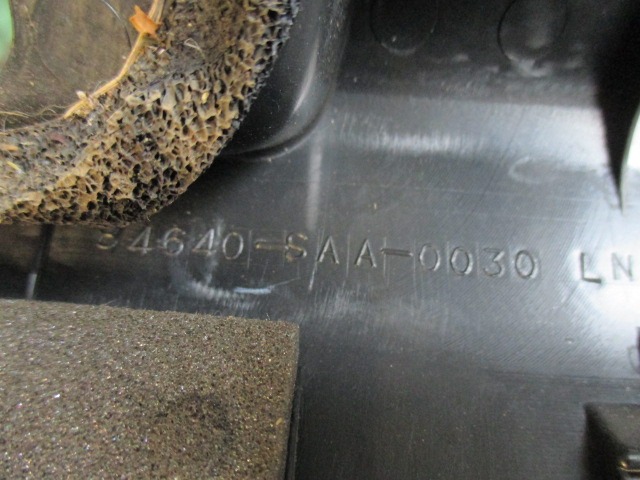 84640-SAA-0030 RIVESTIMENTO BAGAGLIAIO BATTIVALIGIA HONDA JAZZ 1.2 B 57KW 5M 5P (2002) RICAMBIO USATO 