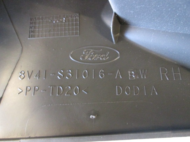 8V41-S31016-ABW RIVESTIMENTO INTERNO POSTERIORE DESTRO FORD KUGA 2.0 D 4X4 100KW 6M 5P (2009) RICAMBIO USATO 