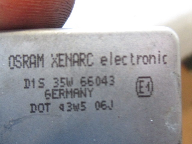 DOT43W506J LAMPADA XENON AUDI A4 SW 2.5 D 4X4 132KW AUT 5P (2003) RICAMBI USATO 
