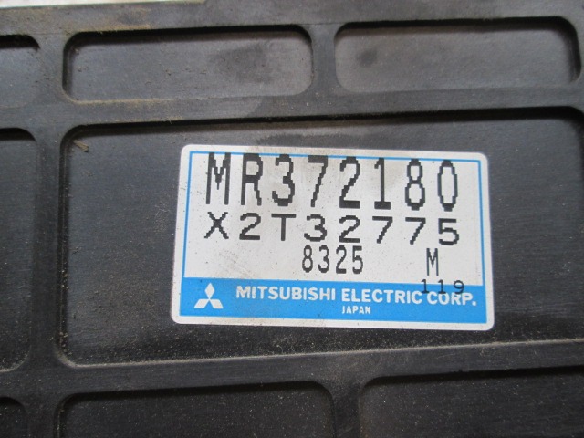 MR372180 CENTRALINA ABS MITSUBISHI PAJERO GLS 2.8 D 92KW 5M 3P (1999) RICAMBIO USATO X2T32775 8325