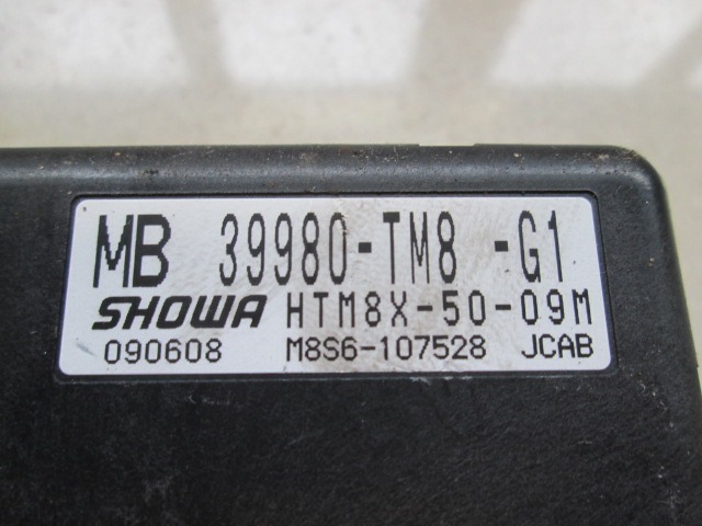 39980-TM8-G1 CENTRALINA SERVOSTERZO IDROGUIDA HONDA INSIGHT 1.3 I 65KW AUT 5P (2009) RICAMBIO USATO HTM8X-50-09M M8S6-107528 