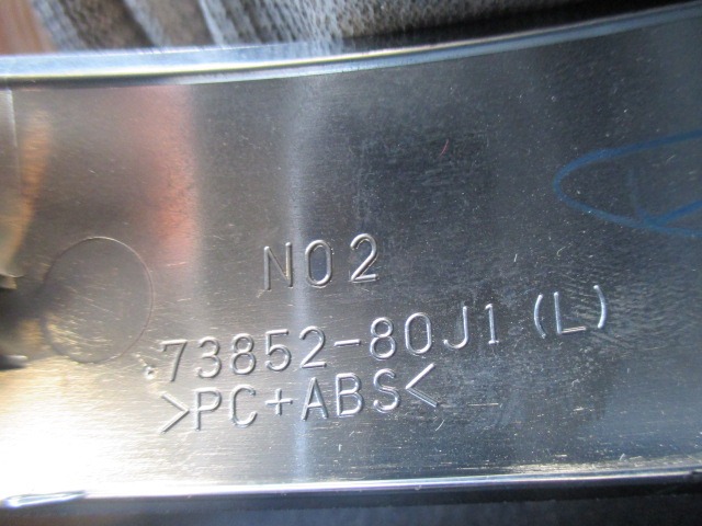 73852-80J1 MODANATURA CENTRALE SINISTRA CRUSCOTTO SUZUKI SX4 1.6 B 4X4 79KW 5M 5P (2008) RICAMBIO USATO 