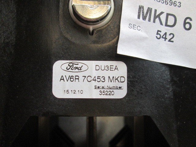 1789184 LEVA CAMBIO MECCANICO FORD CMAX 1.6 D 85KW 6M 5P (2011) RICAMBIO USATO AV6R7C453 