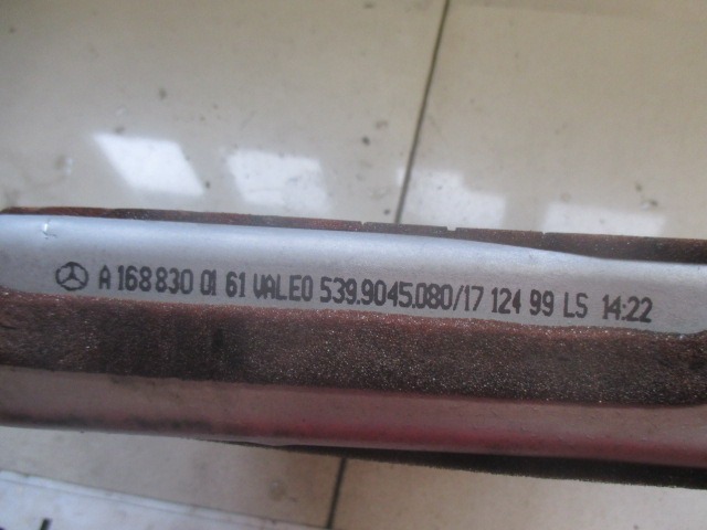 16883001 TERMOSCAMBIATORE RISCALDAMENTO MERCEDES CLASSE A 140 W168 1.4 B 60KW 5M 5P (1999) RICAMBIO USATO 