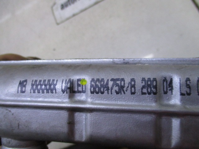 668475R/B TERMOSCAMBIATORE RISCALDAMENTE VALEO MERCEDES CLASSE A 180 W169 2.0 D 80KW 6M 5P (2008) RICAMBIO USATO 
