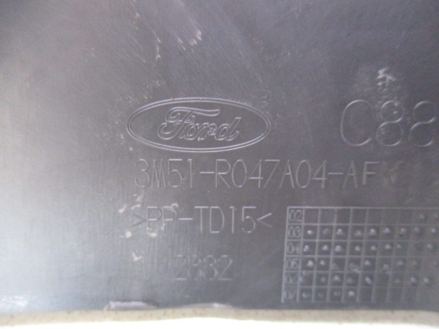 3M51-R047A04 TUNNEL CENTRALE ANTERIORE FORD C-MAX 1.6 D 66KW 5M 5P (2007) RICAMBIO USATO 